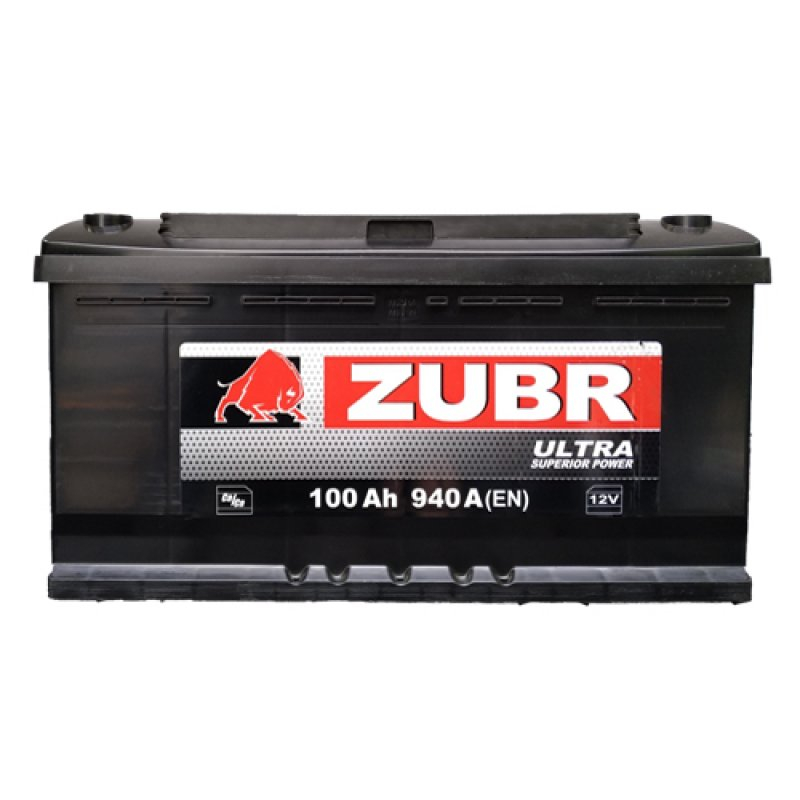 Аккумулятор Zubr Ultra (100 A/h), 940А R+ Аккумулятор Zubr Ultra (100 A/h), 940А R+