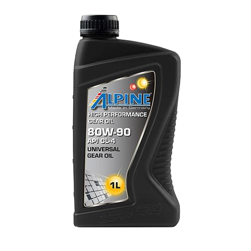 Трансмиссионное масло ALPINE Gear Oil 80W90 GL-4, 1л