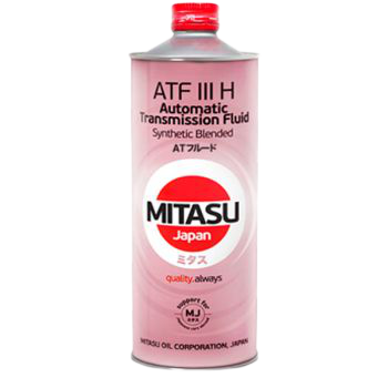 Трансмиссионное масло MITASU ATF III H, 1л
