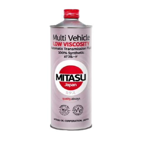 Трансмиссионное масло MITASU LOW VISCOSITY MV ATF, 1л