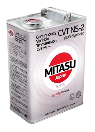 Трансмиссионное масло MITASU CVT NS-2, 4л