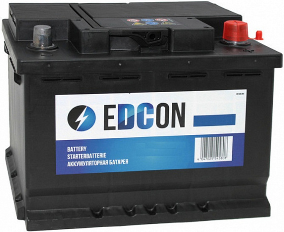 Аккумулятор Edcon (68 A/h), 550A R+ (DC68550R) Аккумулятор Edcon (68 A/h), 550A R+ (DC68550R)
