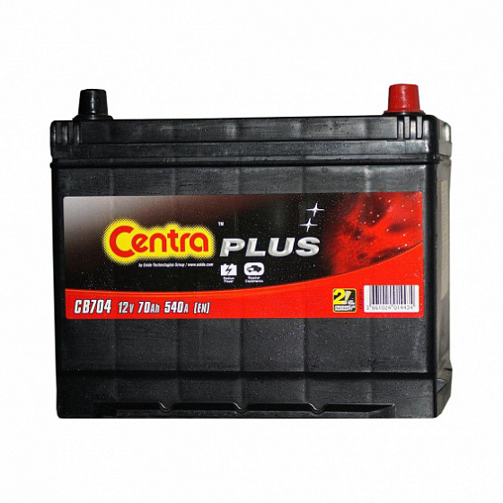 Аккумулятор Centra Plus CB704 (70 А/ч), 540A R+