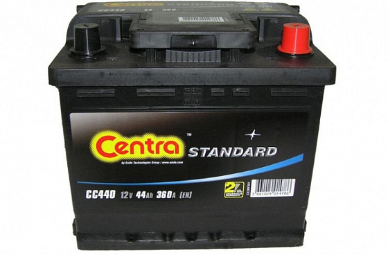 Аккумулятор Centra Standard CC440 (44 А/ч), 360A R+