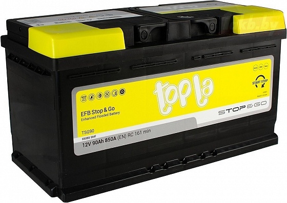 Аккумулятор Topla EFB Stop & Go (90 A/h), 850A R+