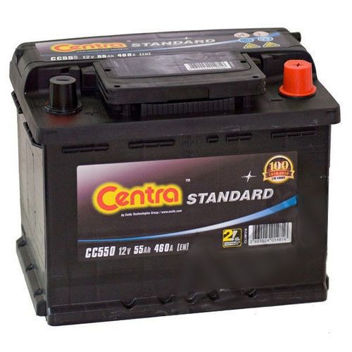 Аккумулятор Centra Standard CC550 (55 А/ч), 460A R+