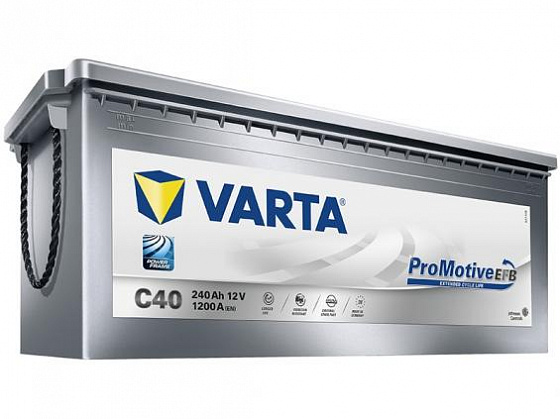 Аккумулятор Varta Promotive EFB C40 (240A/h), 1200A L+ (740 500 120)