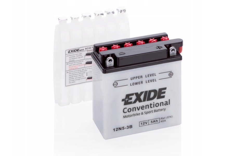 Аккумулятор Exide 12N5.5-3B (5.5 A/h), 45А R+ Аккумулятор Exide 12N5.5-3B (5.5 A/h), 45А R+