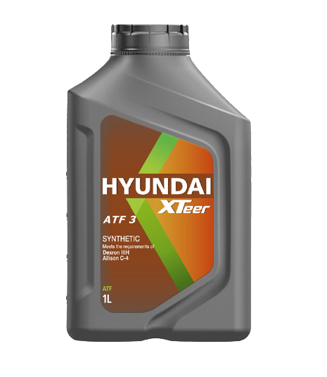 Трансмиссионное масло Hyundai XTeer ATF 3, 1л