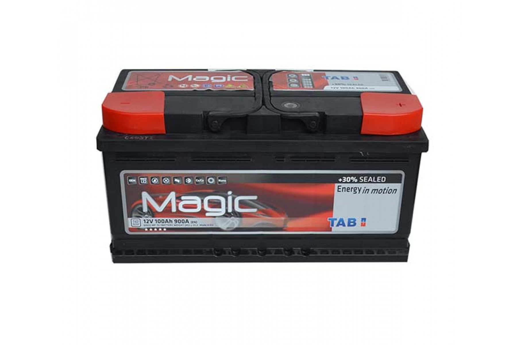 Аккумулятор TAB Magic (100 A/h), 900А R+ низ.